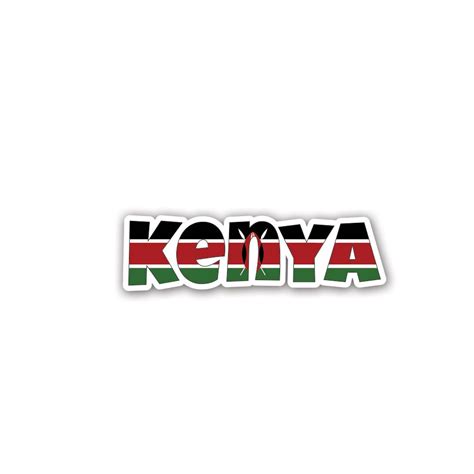 kenya country   flag vinyl wall art vinyl revolution