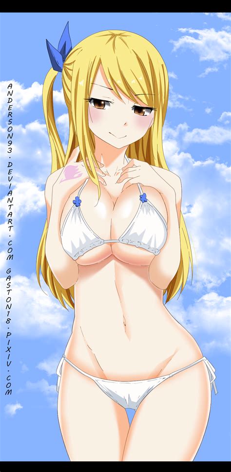 Fairy Tail Sexy Bikini Lucy By Anderson93 On Deviantart