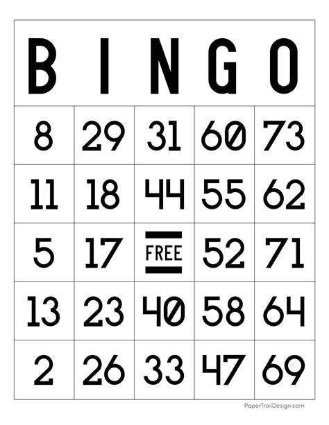 bingo cards printable blank estgsa