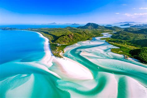hill inlet whitsunday islands  queensland australia  pretty special   air
