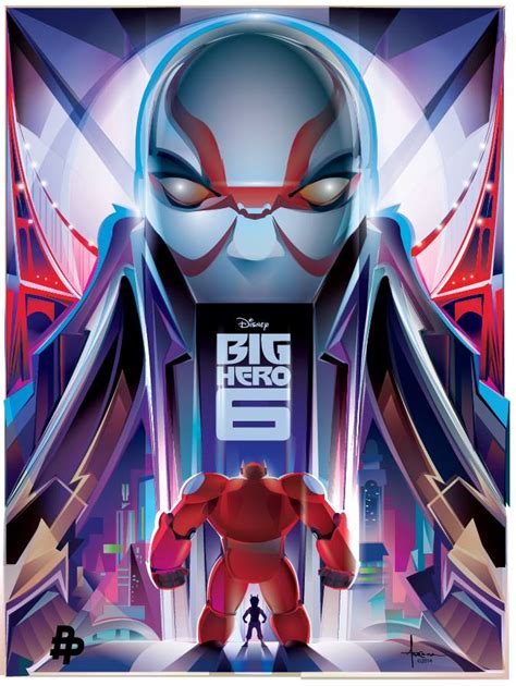 The Poster Posse Teamed With Disney For Big Hero 6 Posters — Geektyrant