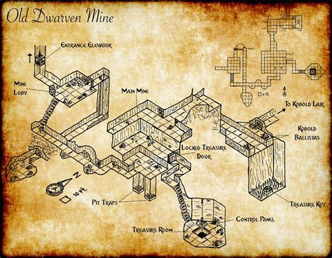 dwarven  fantasy map