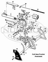 Revolver Drawing Colt Schematic Getdrawings Peacemaker sketch template