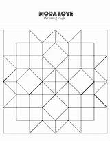 Quilt Woodberryway Moda Coloring sketch template