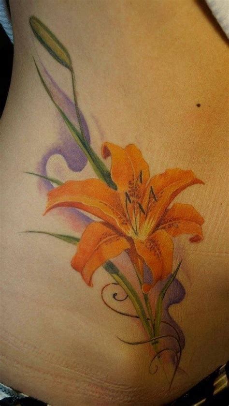 35 Pretty Lily Flower Tattoo Designs Lily Flower Tattoos