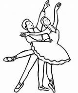 Dance Coloring Para Pages Colorear Danza Dancing Dibujos Ballet Ballerina Couple Dibujar Printable Sheets Choose Board Gif sketch template