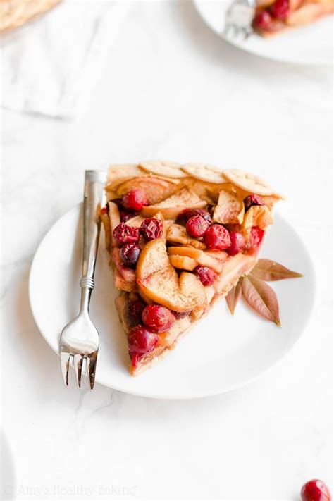 Healthy Cranberry Apple Pie Amy S Healthy Baking