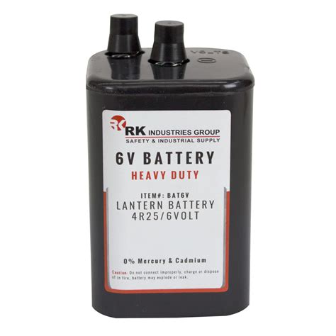 troy safety  volt lantern battery