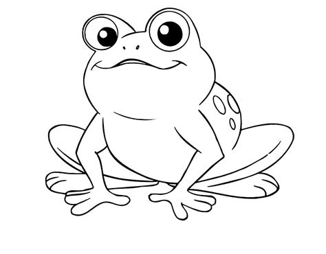 printable frog coloring pages coloringmecom