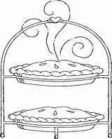 Coloring Pages Pies Picnic Coloringbookfun Kids Books Updated sketch template