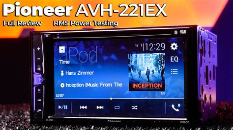 pioneer avh  full review  power testing youtube