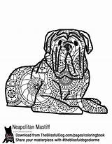 Theblissfuldog Mastiff sketch template