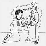 Parranda Ensinanzaere Llaves Pedrito Pietro Apostolo Coloriages Chimbote Patronal Vies Religiosa Educacion Poveda sketch template