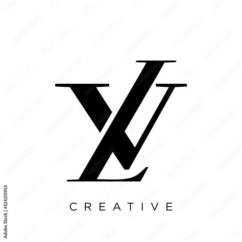 vl logo design vector icon stock vector adobe stock