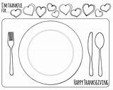 Thanksgiving Printable Placemat Placemats Turkey Craft Printablee sketch template