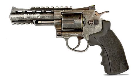 Exterminator Full Metal Revolver 4 Bb Aged Black Ops Usa
