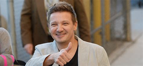 jeremy renner talks recovery from snow plow accident
