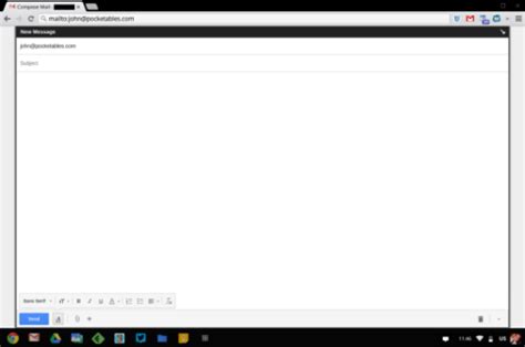 chrome os tip quickly start   email   omnibar pocketables