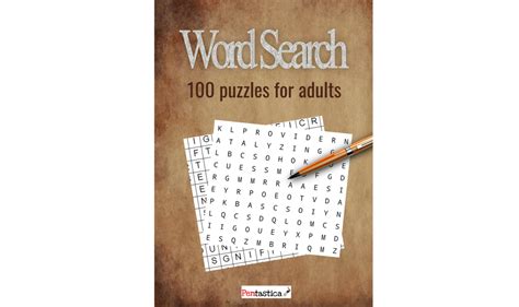 word search puzzles  adults pentastica