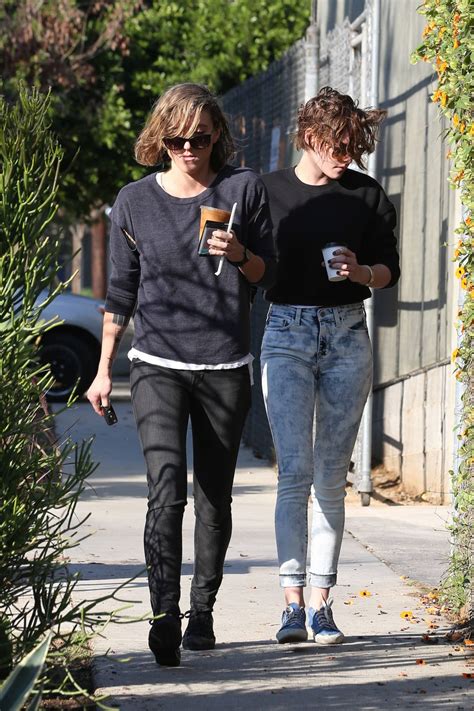 kristen stewart and alicia cargile out for coffee in los
