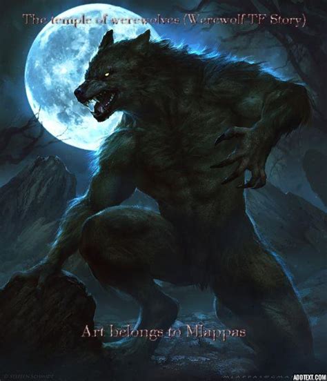 the temple of werewolves werewolf transformation story — weasyl