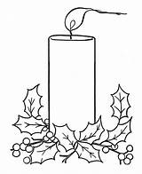 Candle Christmas Coloring Pages Drawing Light Advent Color Printable Candles Kids Drawings Pencil Book Blow Wind Getdrawings Night Print Place sketch template
