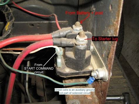 wiring  post solenoid  switch  boat