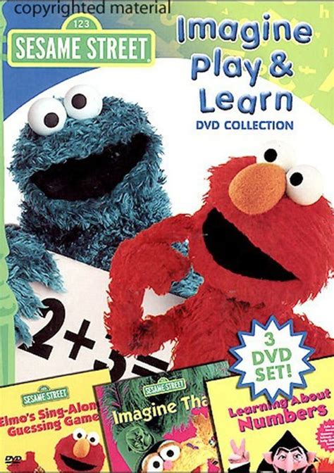 Sesame Street Imagine Play And Learn Box Set Dvd Dvd