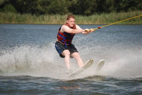 water skiing  introduction   thrilling water sport  coast water sports