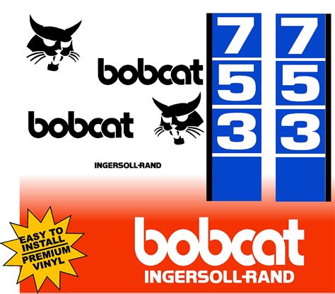 bobcat  replacement decal kit machine decalsmachine decals