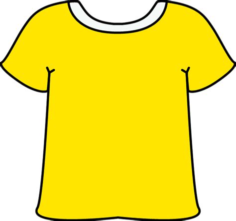 high quality  shirt clipart yellow transparent png images