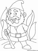 Dwarf Real Coloring Bestcoloringpages sketch template