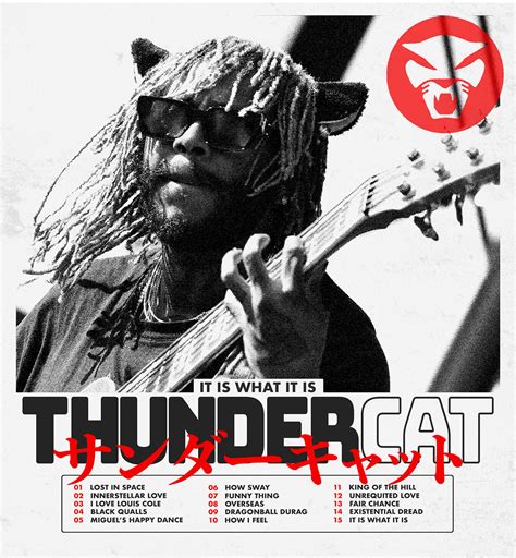 thundercat album poster  behance