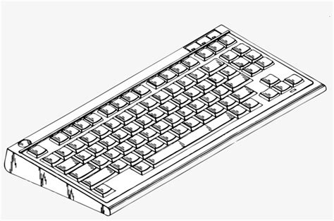 computer keyboard computer mouse colouring pages coloring computer