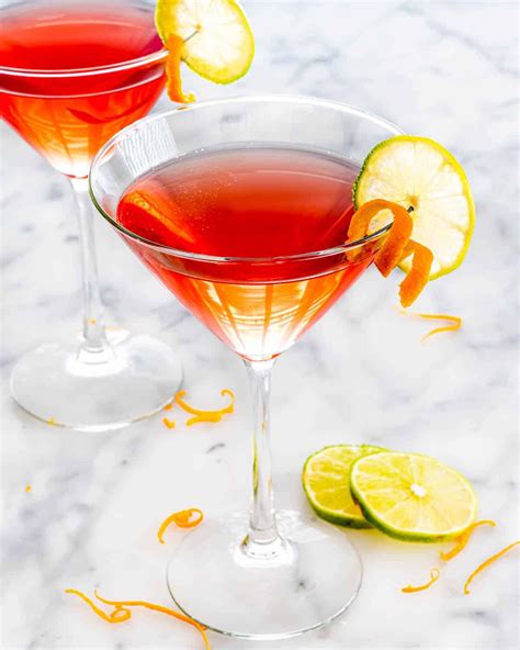 This Cosmopolitan Cocktail Recipe Is A Gorgeous And Classy Drink Made