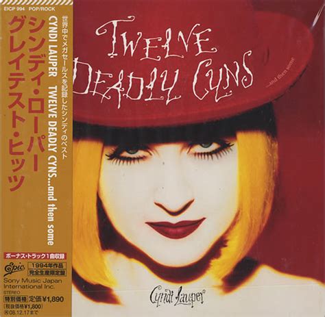 Cyndi Lauper Twelve Deadly Cyns And Then Some Japanese Cd Album Cdlp