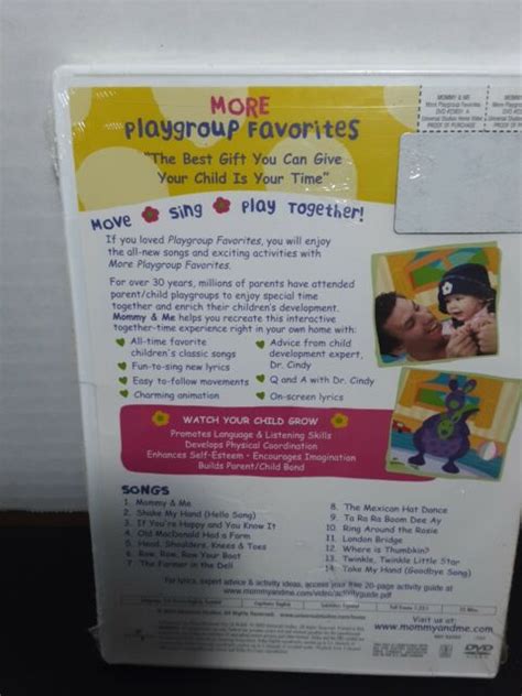 Mommy Me More Playgroup Favorites Dvd 2004 For Sale Online Ebay