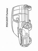 Peugeot Coloring Pages Printable sketch template