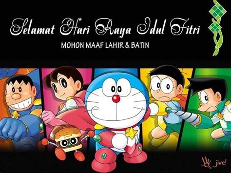 11 Gambar Doraemon Hari Raya Idul Fitri