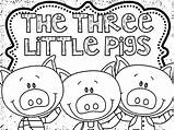 Pigs Three Little Coloring Pig Pages Face Houses Printable Drawing Color Bears Chicago Wild Big Cute Preschool Flying Sheet Sheets sketch template