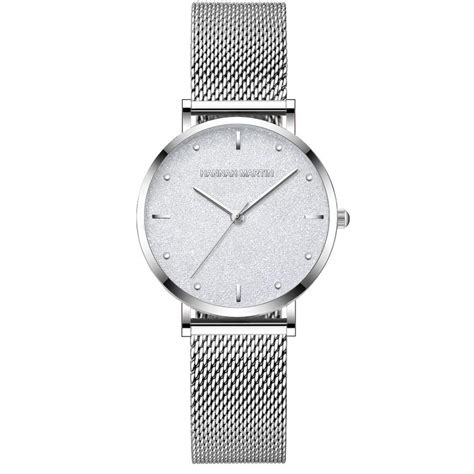 buy hannah martin silver dial women s watch ms36 b wyy at