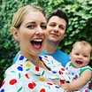 Image result for Rachel Riley husband and children. Size: 104 x 104. Source: www.express.co.uk
