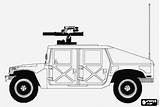 Hummer sketch template