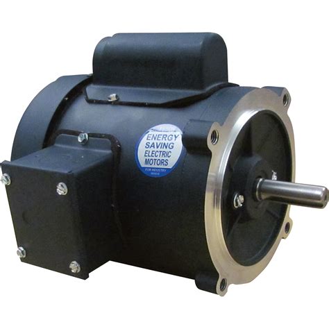 leeson general purpose electric motor  hp  volts single phase model