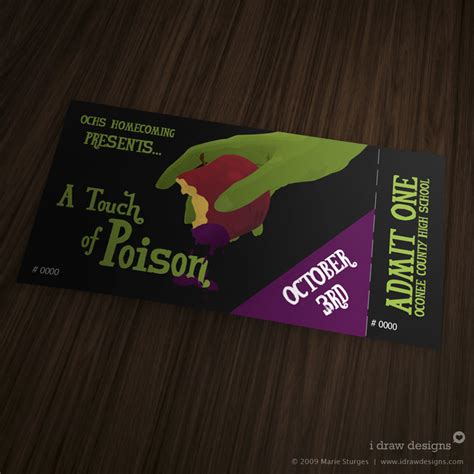 excellent ticket design samples uprinting