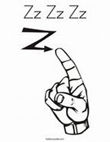 Coloring Zz Letter Uu Worksheet Color Twistynoodle Print Noodle Language Sign Change Style sketch template