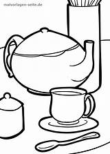 Malvorlage Kaffee Malvorlagen Trinken Makanan Seite Mewarnai Minuman Ausdrucken sketch template
