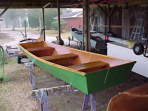 build wooden jon boat  woodworking