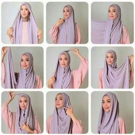 Hijab Segiempat Hijab Chic Style Hijab Turban Style Islamic Fashion
