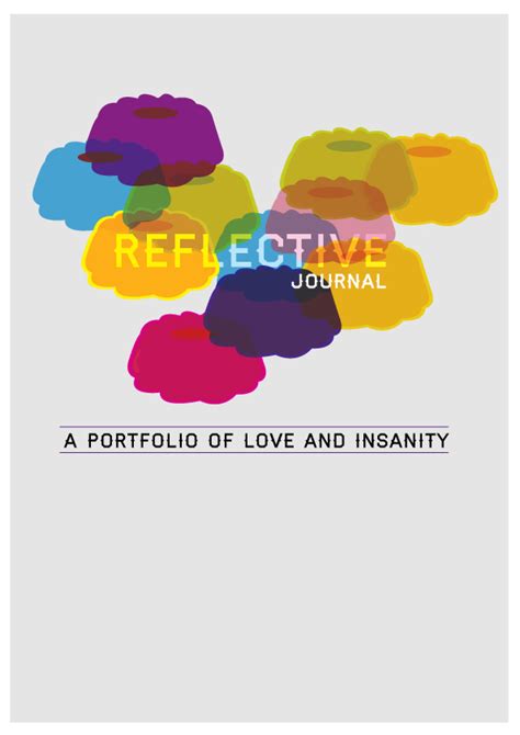 reflective journal book  behance